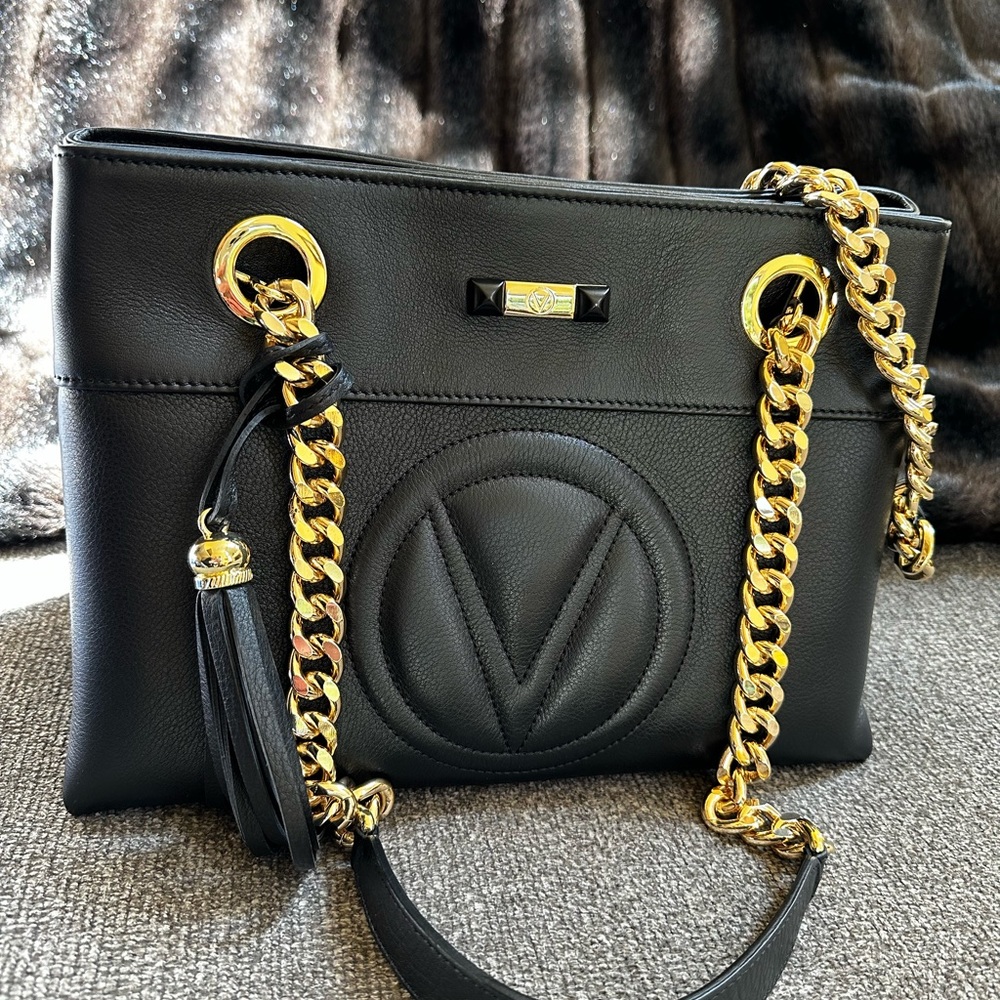 Valentino leather shoulder bag